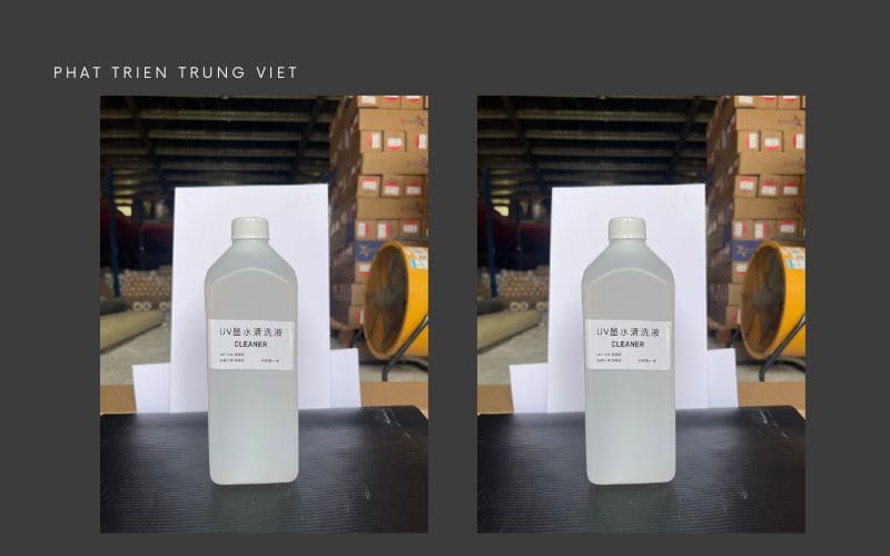 Nước rửa UV duy trì sự lưu thông ổn định của hệ thống dẫn mực